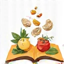 Icono de educación nutricional