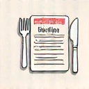 Icono de plan nutricional personalizado