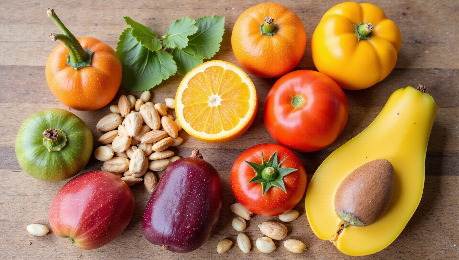 Imagen de fondo de alimentos frescos y estilo de vida saludable